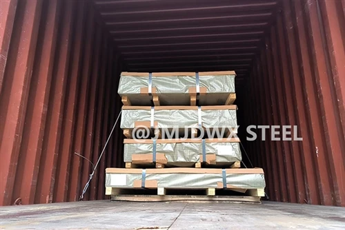 Aluminum Sheet Loading, Securing & Shipment